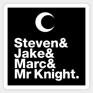 Phases of the Moon Knight 1: Experimental Jetset Sticker